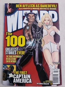 2002 WIZARD Magazine #131 Isaiah Bradley Captain America - Picture 1 of 13
