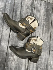 Freebird Tash Boots By Steven Women’s Size 10 Green - Picture 1 of 12
