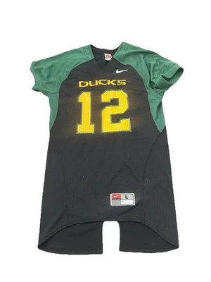Vintage Nike Oregon Ducks Football Team Issued Jersey #12 Size Large 2000’s - Image 1 of 3