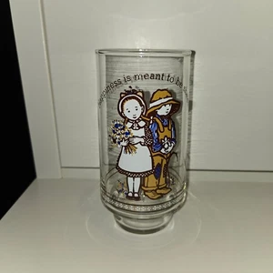 Bicchiere Coca Cola Holly Hobbie Happy Talk Edizione Limitata - Foto 1 di 5