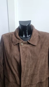 Giacca cappotto SAVE THE FOREST donna pelle marrone taglia L/XL cod. AN177 - Picture 1 of 6