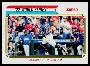 Gioco World Series 2023 Topps Heritage '22 #473 Houston Astros - Foto 1 di 2