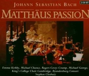 Matthew Passion (Cleobury, King's College Choir) Johann Sebastian Bach new rcd9 - Picture 1 of 2