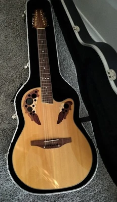 Ovation celebrity model CS-245 12string acoustic electric guitar 1980s - Image 1 of 4