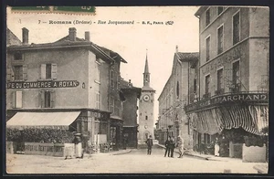 CPA Romans, Rue Jacquemard 1917 - Picture 1 of 2