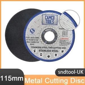 5-25pcs 4.5inch Metal Cutting Disc 115mm Resin Cut Off Wheel for Angle Grinder - Picture 1 of 7