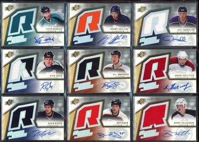 2005-06 SPx Jersey & Autograph RC xx/1499 /1999  27 Card Lot - Image 1 of 4
