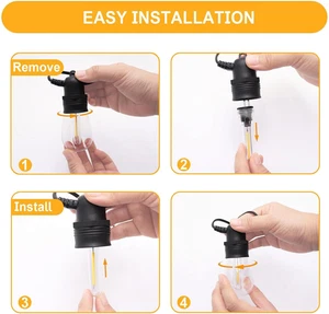 8-Pack S14 LED Bulbs Plug In, 1W Spare LED Filament Light Bulb 2700K Warm Whi... - Picture 1 of 12