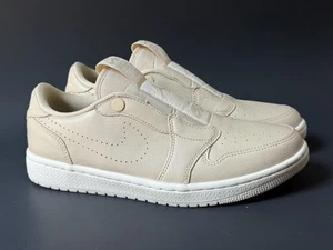 Nike Air Jordan 1 Retro Bajo Sin Cordones EE. UU. Mujeres 10 Se Ajusta a Hombres 8.5 Desierto Caqui Crema - Imagen 1 de 6