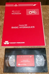 Massey-Ferguson Basic Hydraulik Arbeitsbuch + VHS-Kassette 1988 schön gebraucht - Bild 1 von 3