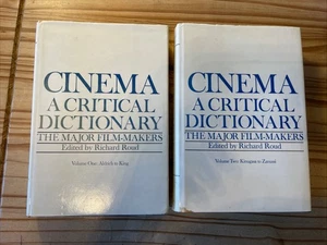 Cinema A Critical Dictionary Both Vols VGC Ed. Richard Roud 1980 Film-Makers - Picture 1 of 24