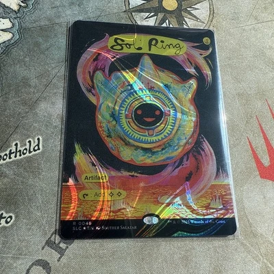 Sol Ring (0045) (Halo Foil) Secret Lair Drop Encyclopedia Of Magic NM - Image 1 of 2