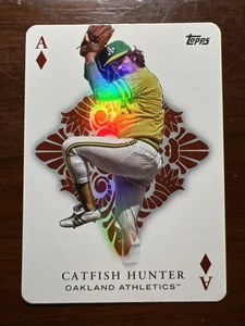 2023 Topps Update All Aces #AA-57 Catfish Hunter HOF Oakland Athletics - Picture 1 of 6