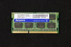 ADATA AM1U16BC4P2-B19B DDR3 SO-Dimm 4GB (1x4) PC3-12800S DDR3-1600 CL11 #7127 - Imagen 1 de 1