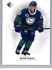QUINN HUGHES 2020-21 SP #55 NHL Canucks ID:68696 - Picture 1 of 2