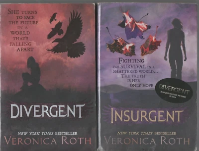 Sci-Fi Trilogy: Divergent, Insurgent, Allegiant by Veronica Roth - Image 1 of 4