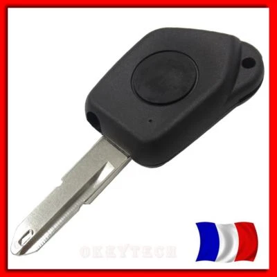 Coque Plip Clé Télécommande Pour Peugeot Un Bouton 106 205 206 306 405 406 - Image 1 of 4