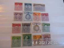 Lot mit sehr alten Briefmarken aus den USA 60