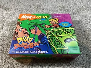 Vintage Nickelodeon 90's Nick & Nerf Dizzy Dodgeball W/ Box Hasbro Tonka - Picture 1 of 13