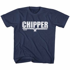Top Gun Movie F14 Fighter Pilot CHIPPER Name Logo Youth T Shirt 2T-YXL 