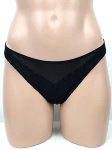 LA PERLA Studio NWT Merguerite Thong- black - Picture 1 of 4