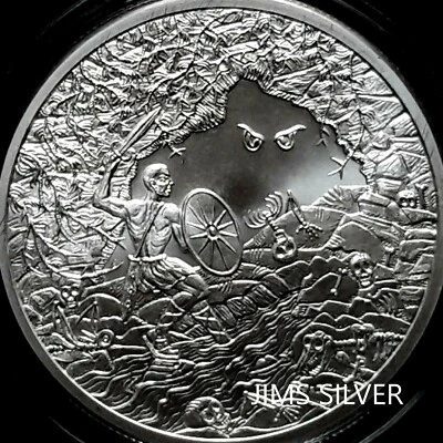 2020 Silver Shield HERO'S JOURNEY 1 oz Silver BU w/ VERY LOW COA & FREE CAPSULE! - Image 1 of 4