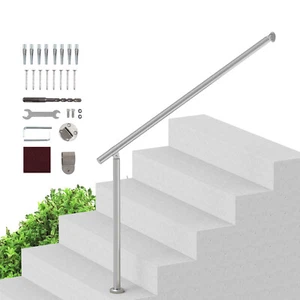 VEVOR Rampe Escalier Main Courante pour Extérieur Porche 120 cm Acier Inoxydable - Imagen 1 de 12