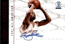 1997 Score Board Authentic Autograph Red #NNO CHARLES SMITH Auto