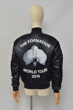 Beyonce Unisex Black Formation World Tour 2016 Bomber Jacket Size S Made in USA