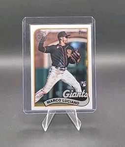 2024 Topps Series 1 - 1989 Topps 35th Anniversary #89B-11 Marco Luciano (RC) - Picture 1 of 2