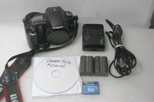 Canon EOS Digital 30D,8MP, 2.6" LCD+ CANON 18-55mm, CHARGER ,Tested Very good - Picture 1 of 16