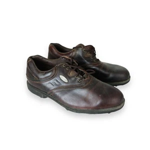 Footjoy Golf Shoes Mens eComfort Soft Spike Oxford Leather Lace Up 57735 - Picture 1 of 11
