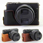 Leather Half case For Canon Eos M10 M100 M200 camera bag Grip