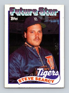 Steve Searcy (167) Future Star - 1989 Topps Baseball - Tigers