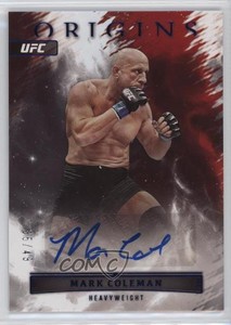 2023 Panini Chronicles UFC Origins Auto Blue /49 Mark Coleman #OA-MCM Auto