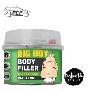 Big Boy Ultra Fine Easy Sand Body Filler Levigatura Auto Barca Metallo Graffio 250ml - Foto 1 di 1