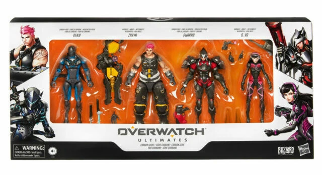 Hasbro Overwatch Ultimates Carbon Series (Pack of 4)