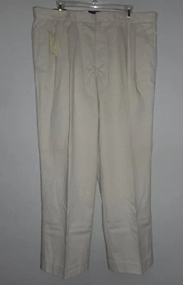 NWT  Arrow Performance Chino Khaki EXACT FIT Pants Mens 38 30 NEW - Image 1 of 4