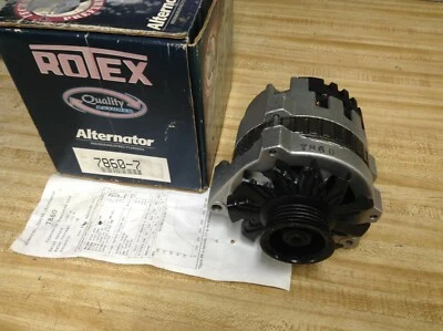 Alternator 7860-7 GM Cavalier Celebrity Crossica Lumina APV 2.8L 3.1L 1987-1994 - Image 1 of 4
