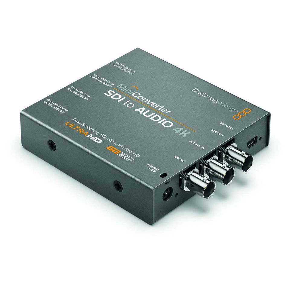Blackmagic Design Mini Converter SDI to Audio 4K (CONVMCSAUD4K) - Image 1 of 1