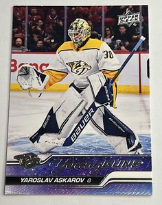 2023-24 Upper Deck Series 1 Yaroslav Askarov Young Guns Rookie #204 RC