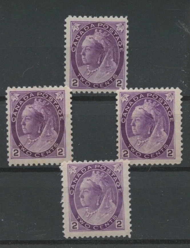 🍁 #76 Numeral issue 1898 F MNH Cat$60  PICK ANY ONE ITEM ONLY Canada mint - Image 1 of 1