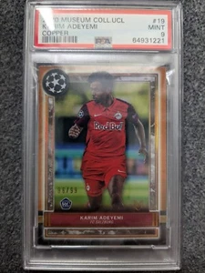 2020-21 TOPPS MUSEUM COLLECTION UEFA KARIM ADEYEMI COPPER ROOKIE CARD#D86/99 - Picture 1 of 1