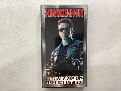 Terminator 2 Judgement Day VHS 1991 Limited Edition Sealed R Schwarzennegger - Image 1 of 4