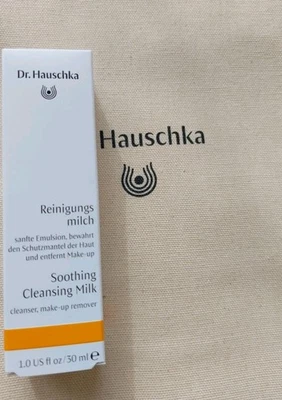 Leche limpiadora calmante Dr. Hauschka 1,0 fl. Oz. EXP 04/2026 CON BOLSA DE REGALO Foto 1 de 4