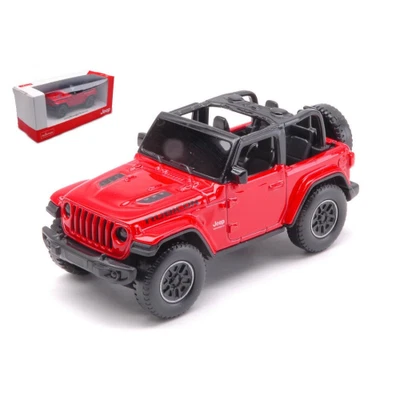 JEEP WRANGLER RUBICON OPEN 2012 RED 1:43 Rastar Auto Stradali Modellino Nuovo - Immagine 1 di 3