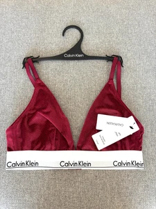 CALVIN KLEIN - KORD BRALETTE - GR. M - HIMBEERE / ROT - Bild 1 von 10