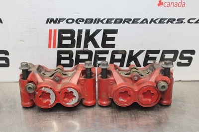 03-05 JUEGO PINZAS FRENO DELANTERO DERECHO IZQUIERDO YAMAHA YZF R6 PAR BB793 Foto 1 de 4