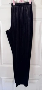 Lands' End 2X Samt Velours elastische Taille Strick Pull On HOSE Damen 2X Taschen - Bild 1 von 7