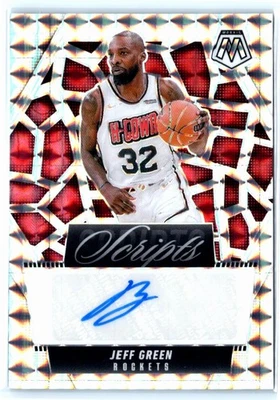 2024-25 Panini Mosaic #MS-JEF Jeff Green Scripts Silver Mosaic Autograph - Image 1 of 2